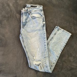 Mens ripped jeans